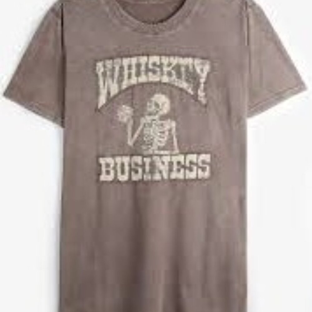 Maurices Whiskey Business Oversized Fit Tee - 0X - Picture 3 of 9